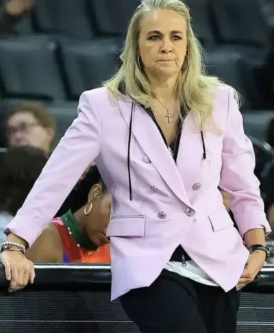 shop now Las Vegas Aces v Washington Mystics Becky Hammon Blazer