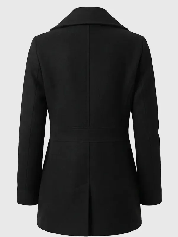 shop now Maria Sten Neagley Wool Trench Coat