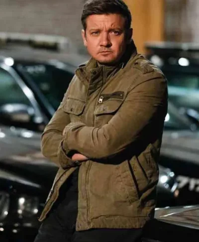 shop now Mike McLusky Mayor of Kingstown S02 Brown Jacket
