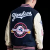 shop now New York Yankees Starter 50th Year Varsity Jacket