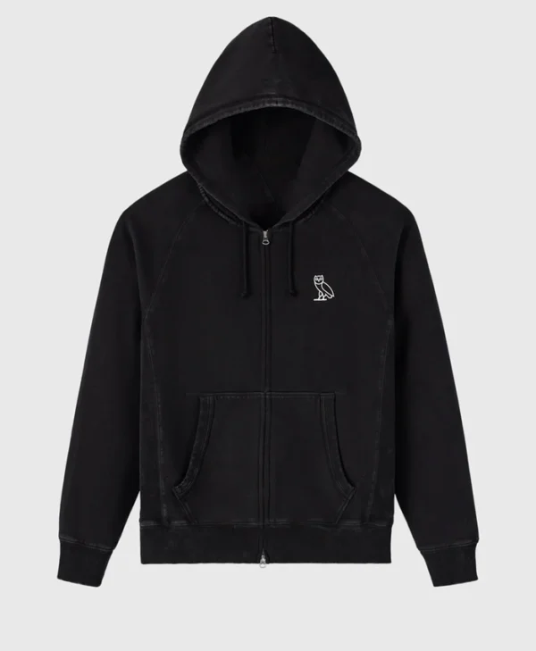 shop now OVO Muskoka Raglan Full-Zip Hoodie