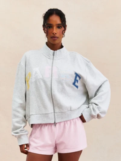 shop now Parke Birthday Drop 2026 Patchwork Mockneck Jacket