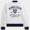 shop now Polo Ralph Lauren x Wimbledon 2026 Fleece Baseball Jacket