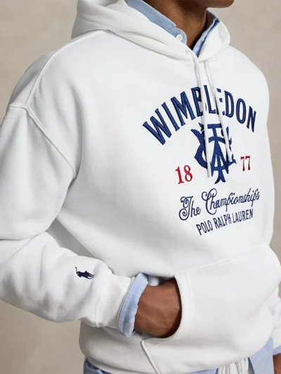 shop now Polo Ralph Lauren x Wimbledon 2026 Graphic Hoodie