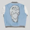 shop now Revenge Skull Varsity Jacket