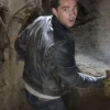 shop now Shia LaBeouf Indiana Jones 4 Black Leather Jacket