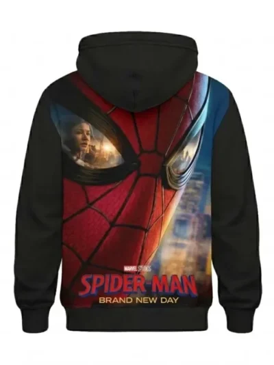 shop now Spider Man Brand New Day Black Hoodie
