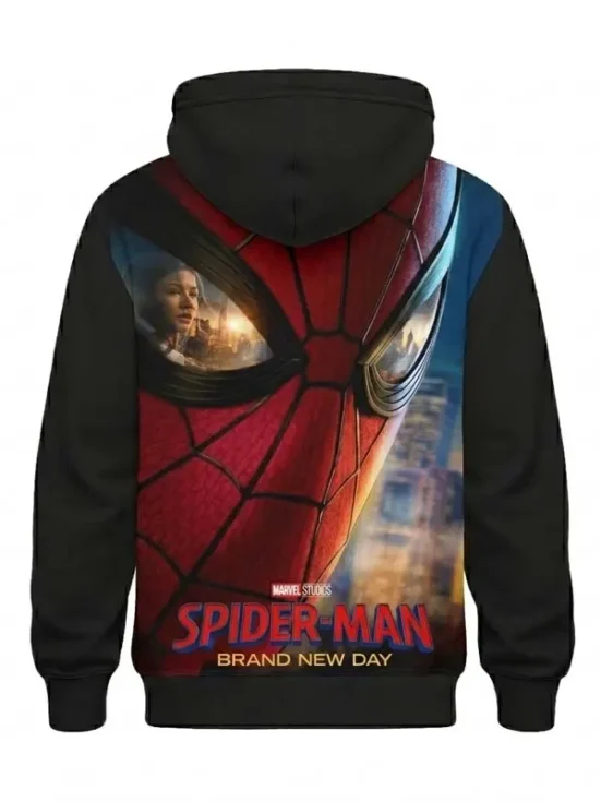 shop now Spider Man Brand New Day Black Hoodie