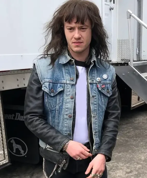 shop now Stranger Things Hellfire Club Eddie Munson Jacket