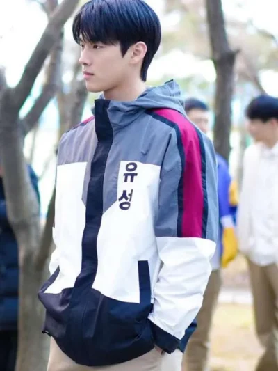 shop now Study Group Hong Min-gi Hooded Jacket