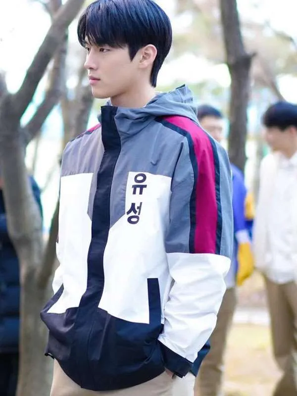 shop now Study Group Hong Min-gi Hooded Jacket