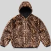 shop now Supreme Faux Fur Reversible Hooded Track Jacket