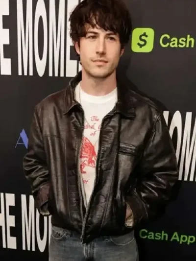 shop now The Moment 2026 Dylan Minnette Leather Jacket