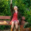 shop now Voicemails for Isabelle 2026 Zoey Deutch Brown Coat