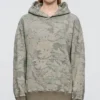 shop now Yeezy Season 4 Boxy Camo Hoodie