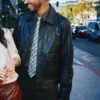 shop now Your Fault London Matthew Broome Leather Jacket