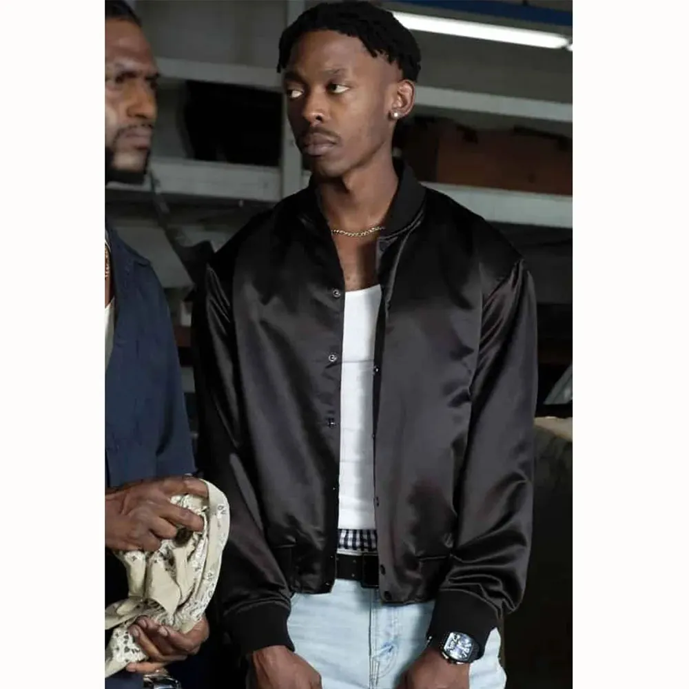 shop now Your Honor Keith Machekanyanga Bomber Jacket