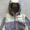 2012 Comme Des Garçons Plaid Hooded Jacket