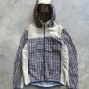 2012 Comme Des Garçons Plaid Hooded Jacket