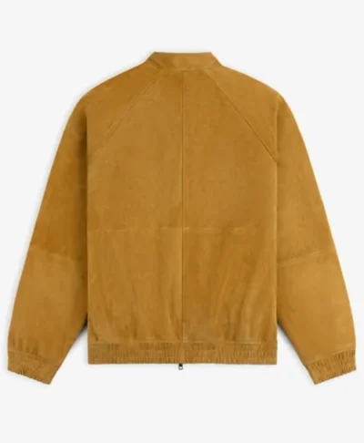 2026 Aimé Leon Dore Fall Tan Suede Cafe Racer Jacket