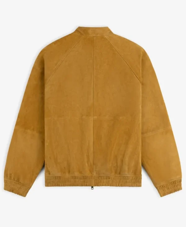 2026 Aimé Leon Dore Fall Tan Suede Cafe Racer Jacket