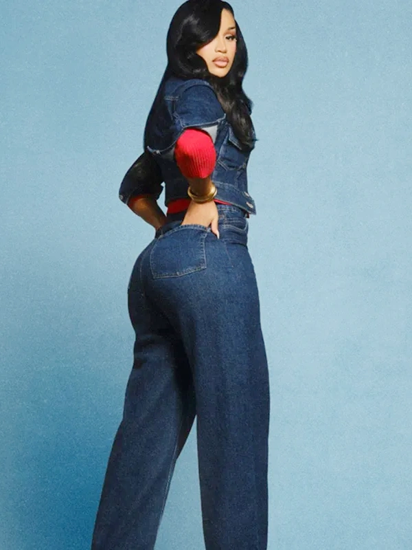 2026 Cardi B Old Navy Denim Jacket