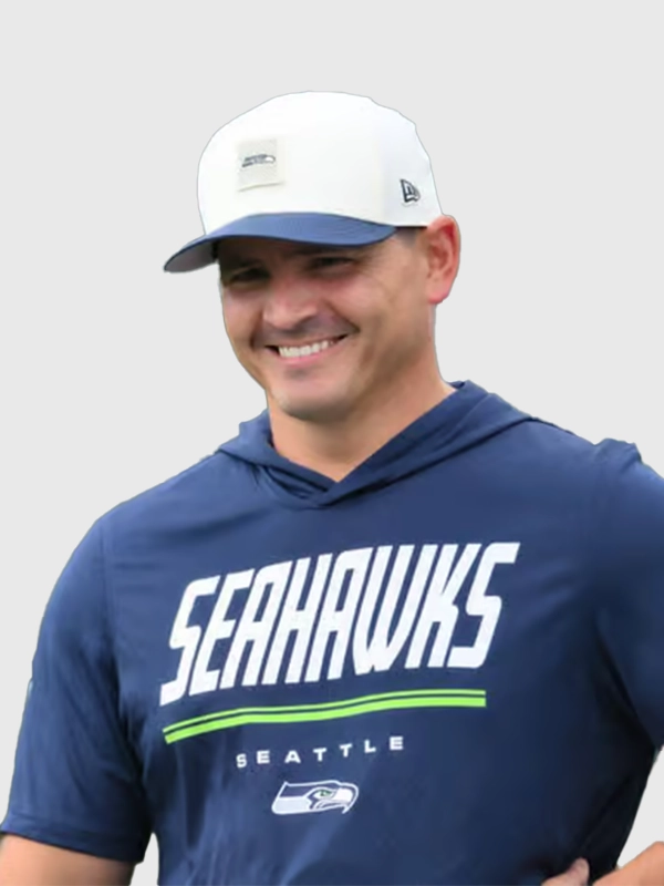 Mike Macdonald Preseason 2026 Seahawks Short Sleeve Hooded T-Shirt - Image 5