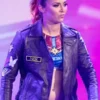 2026 Tegan Nox WWE Brown Leather Jacket