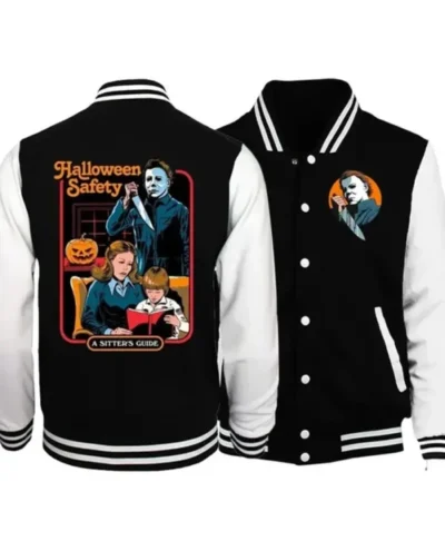 A Sitter’s Guide Halloween Varsity Jacket