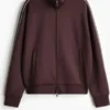 Abbott Elementary S05 Chris Perfetti Brown Track Jacket