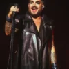 Adam Lambert Roundhouse 2026 Leather Coat