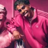 Adidas Football Lamine Yamal Pink Jacket
