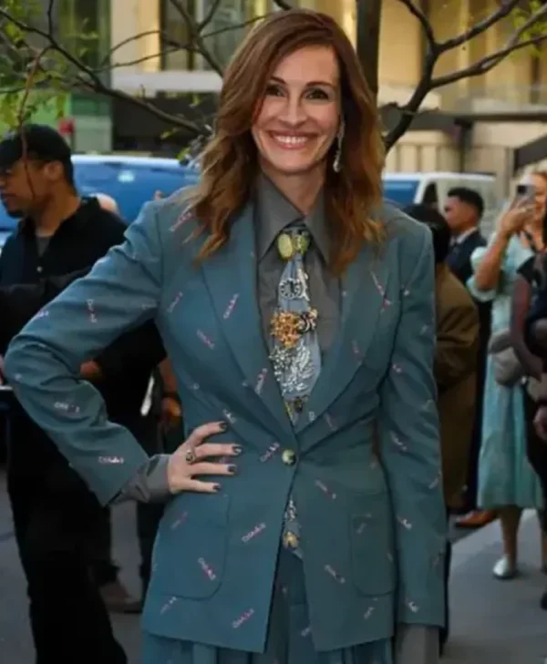 After The Hunt London Event Julia Roberts Blazer