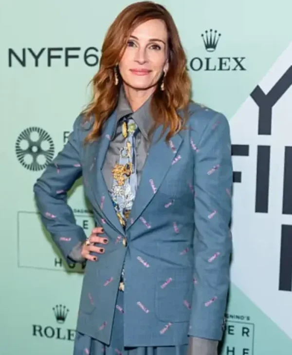 After The Hunt London Event Julia Roberts Blazer