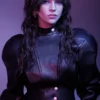 Agosto 2026 Sophie Thatcher Leather Jacket