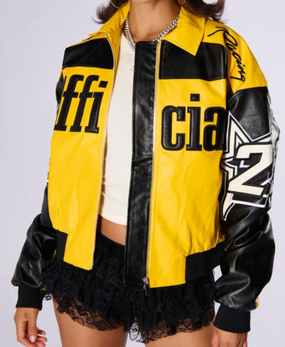 Akira OFFICIAL Leather Moto Bomber Jacket