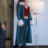 Allie Hayes Off Campus Blue Coat