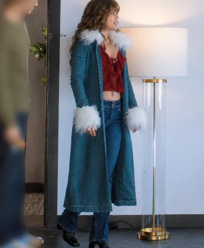 Allie Hayes Off Campus Blue Coat