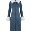 Allie Hayes Off Campus Blue Coat
