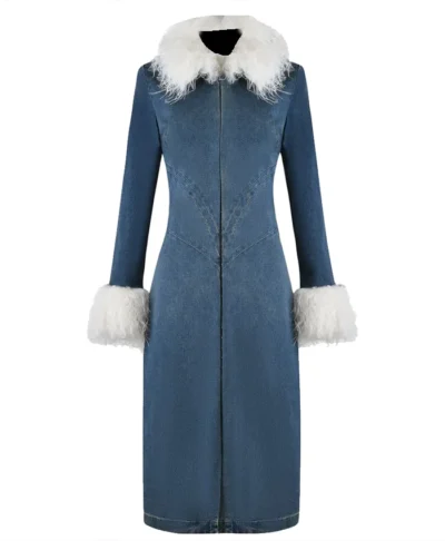 Allie Hayes Off Campus Blue Coat