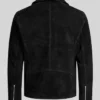 Amand Black Suede Leather Jacket