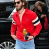 Andrew Garfield NYC 2026 Red Jacket