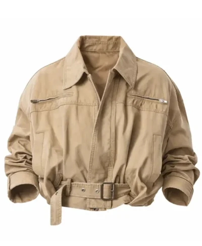 Anna Cathcart XO Kitty S03 Beige Jacket