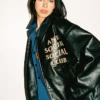 Anti Social Social Club Fall 2026 Black Leather Jacket
