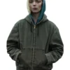 Anya Taylor-Joy Lucky S01 Green Hooded Jacket