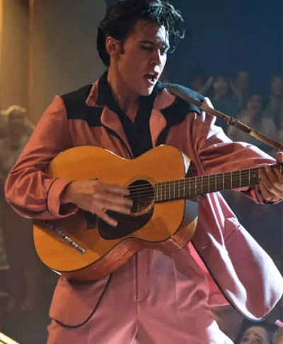 Austin Butler Elvis Pink Suit