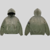 BTS Arirang Tour Green Zip-Up Korea Hoodie