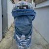 Bad Bunny World Tour 2026 Blue Fur Coat