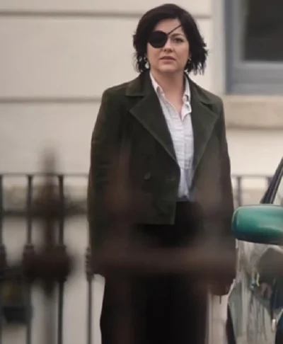 Bad Sisters Sarah Greene Suede Jacket