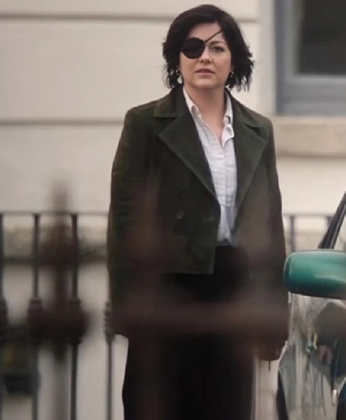 Bad Sisters Sarah Greene Suede Jacket